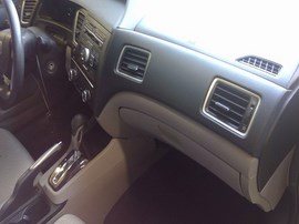 2014 HONDA CIVIC, SILVER, LX, 1.8L, AT,  A25146